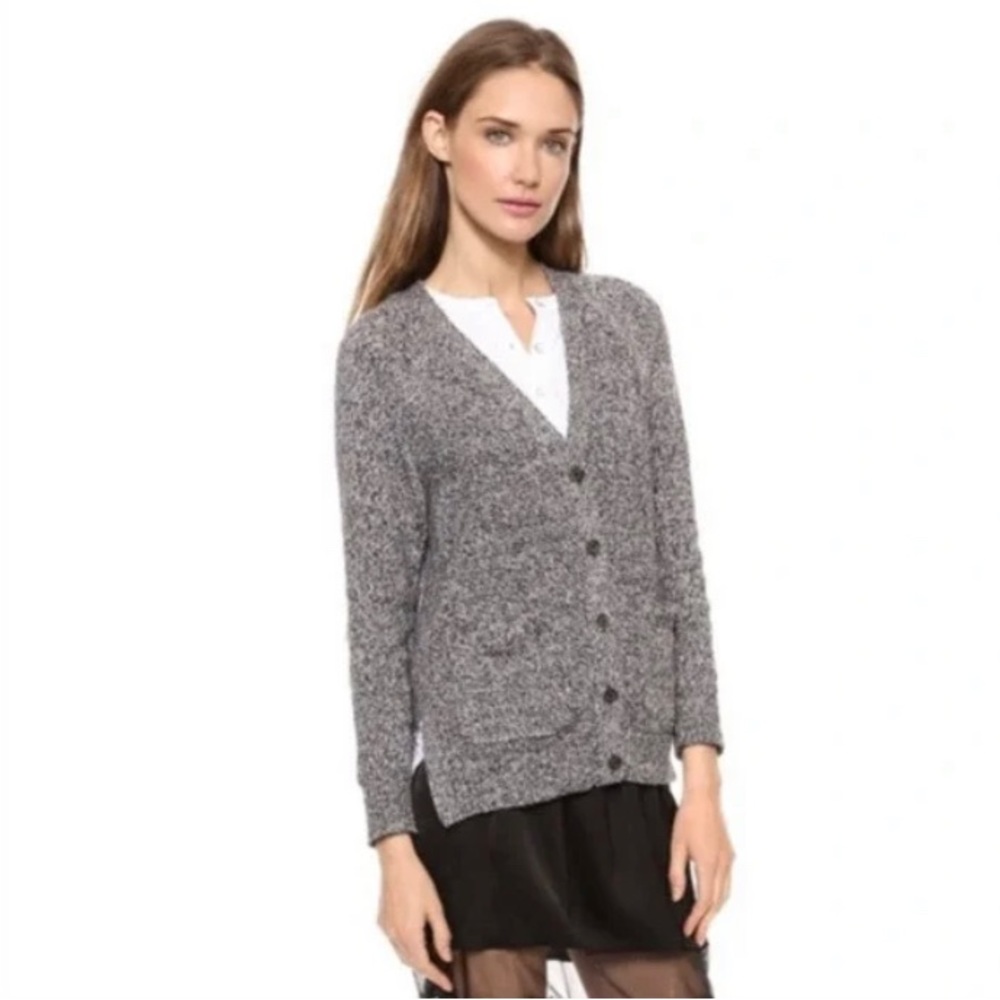 Madewell Landscape marled cardigan sweater